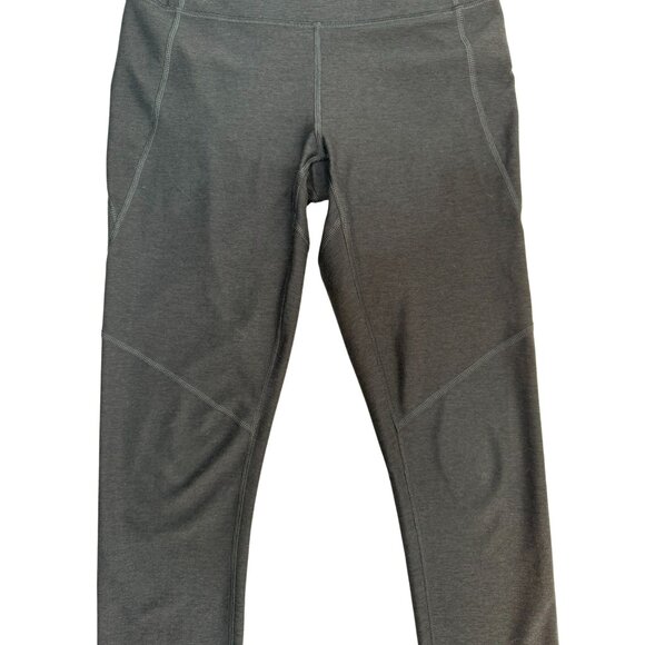 Outdoor Voices Small Heather Grey Leggings Black Great Condition - Picture 2 of 9